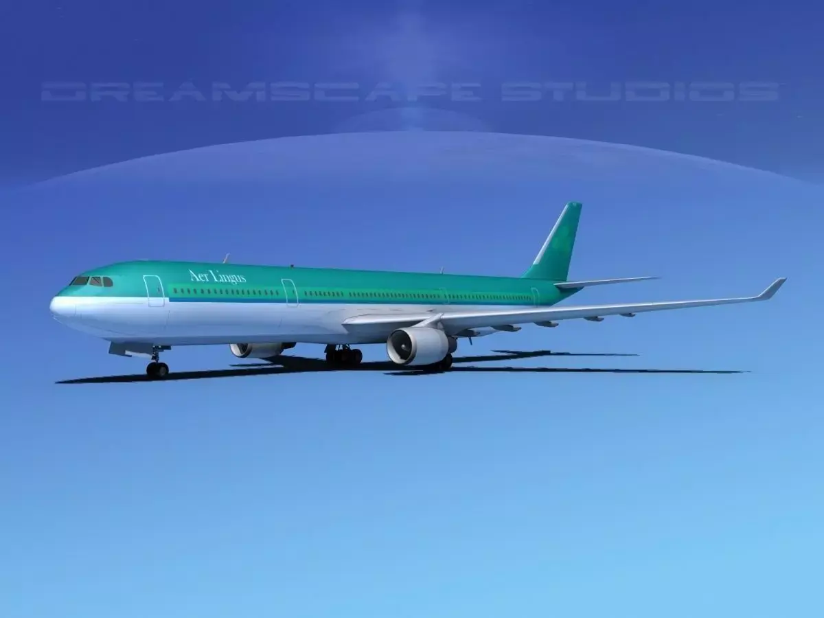 Airbus A330-300 Aer Lingus 3D model