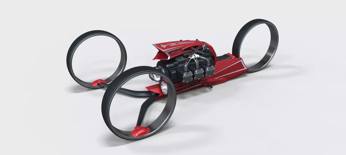 Trike concept 2 3D model