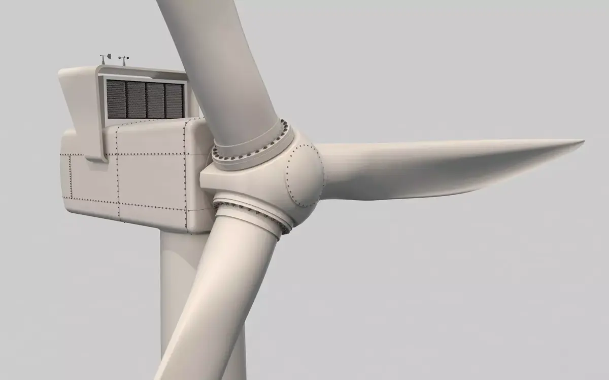 Wind Turbine Generator 3D model purchase