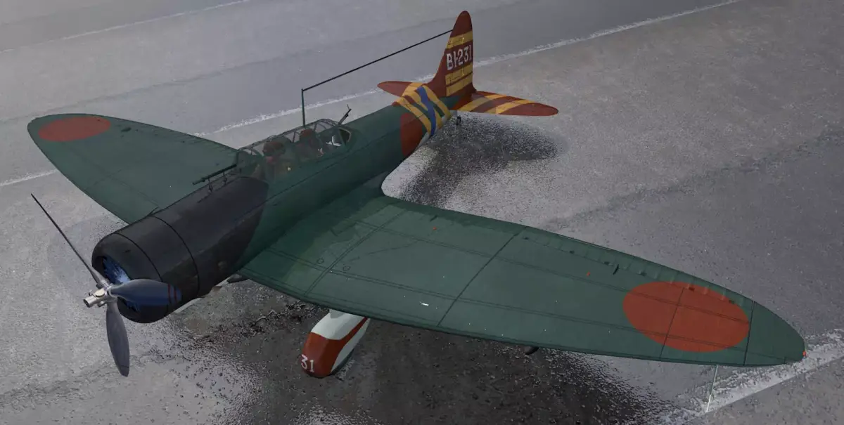 Aichi D3A1 Val 3D model