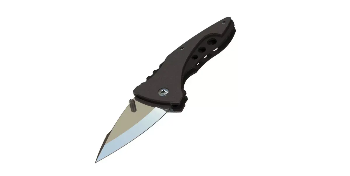 LP Folding Pocket Knife 3D print model