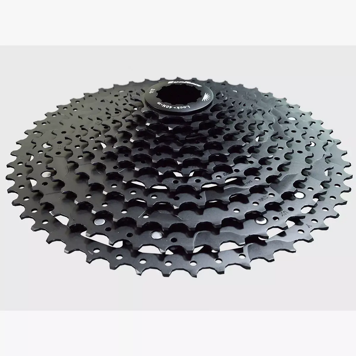 MTB Cassette black Low-poly 3D model