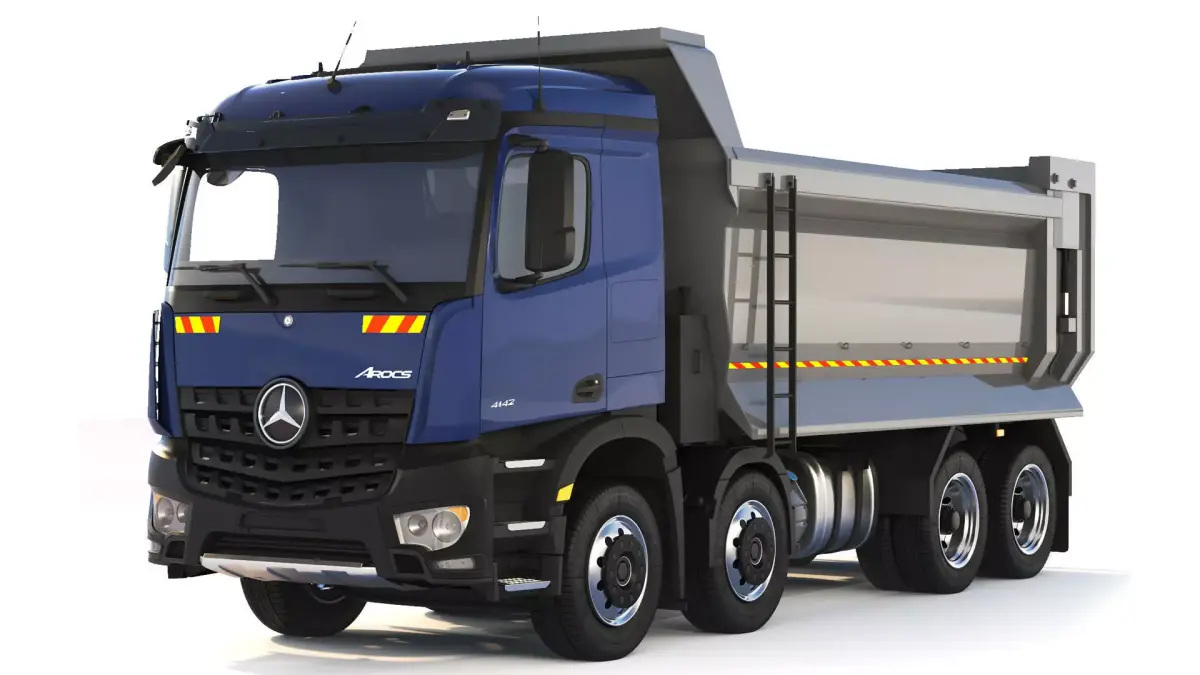 Mercedes-Benz Arocs 4142 tipper 2021 3D model