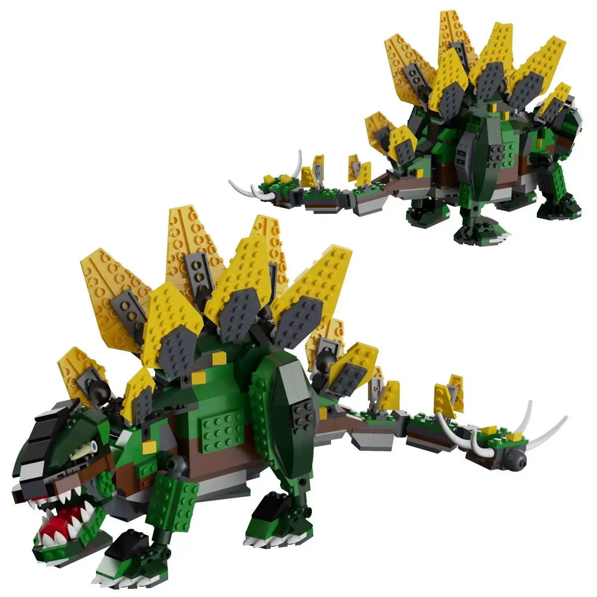 Lego - 4998 Stegosaurus 3D model