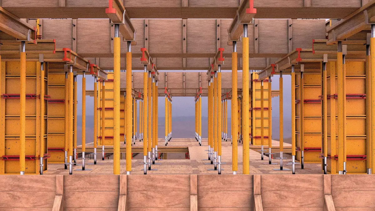 Formwork Modular 3D Assets For Construction Industry 3D model