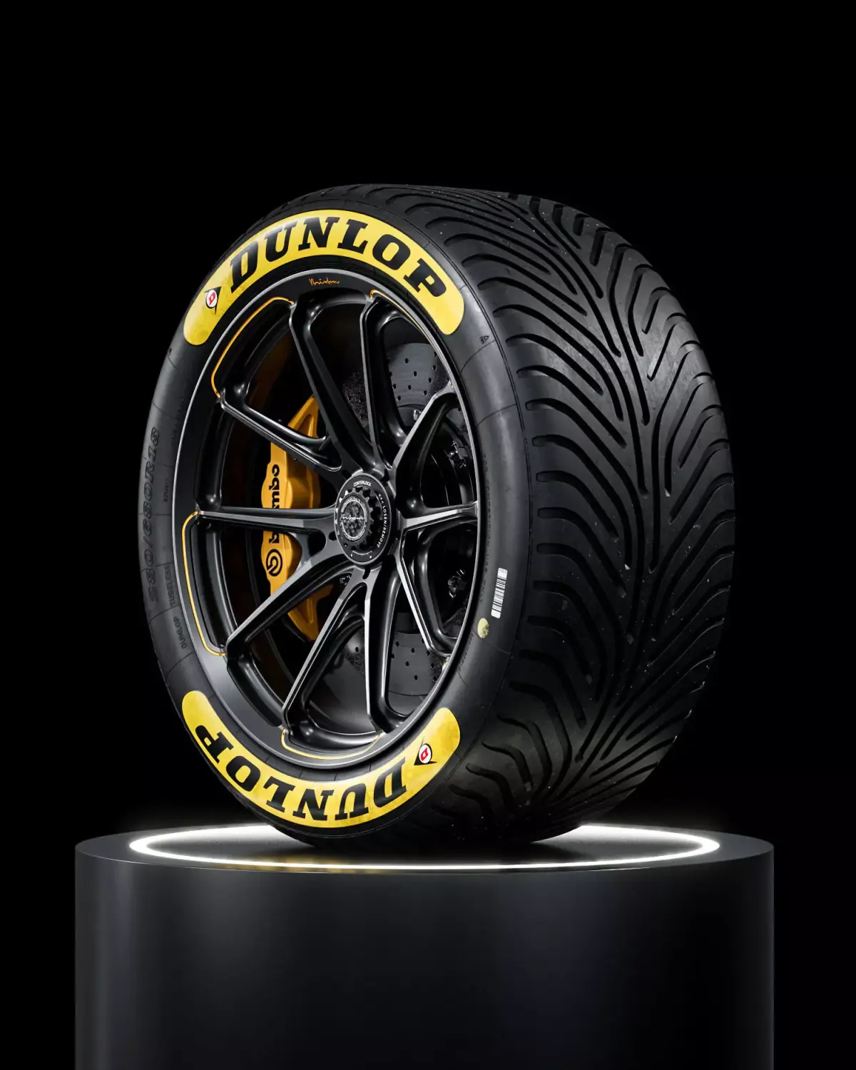 Dunlop Lemans24 280 680 R18 WET 3D model