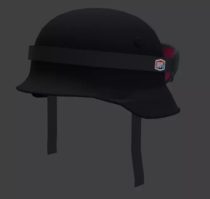 BikeLife Helmet  100Goggles Free 3D model