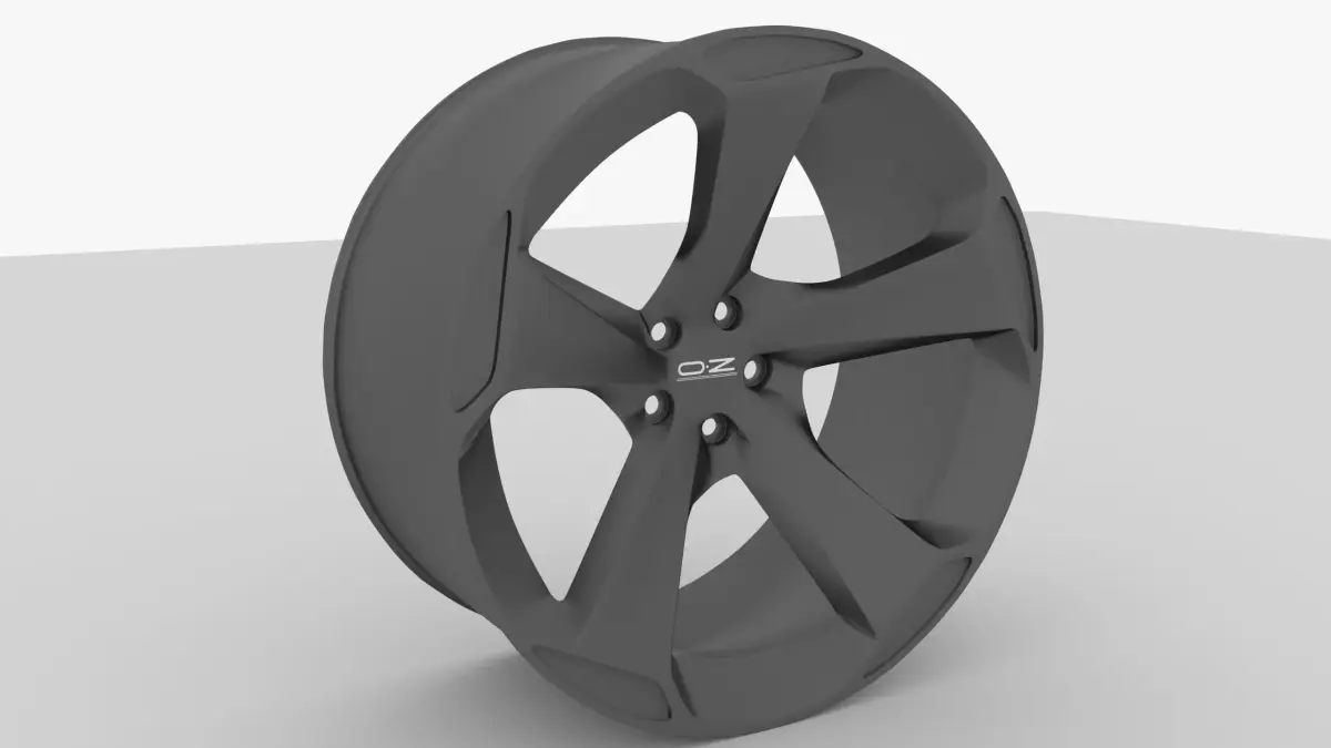 OZ Asphen HLT Low-poly 3D model