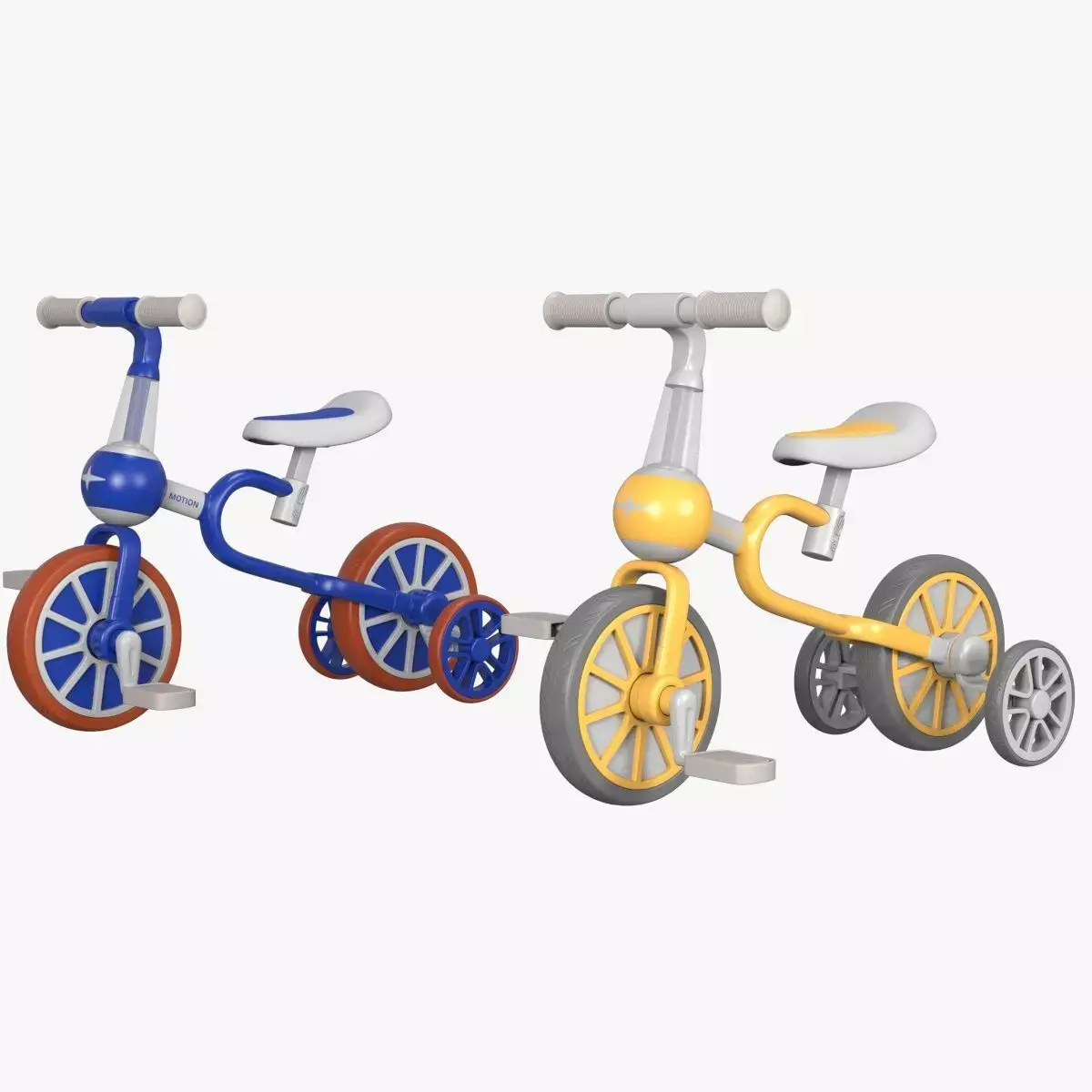 VOKUL Kids Balance Bike 3D model