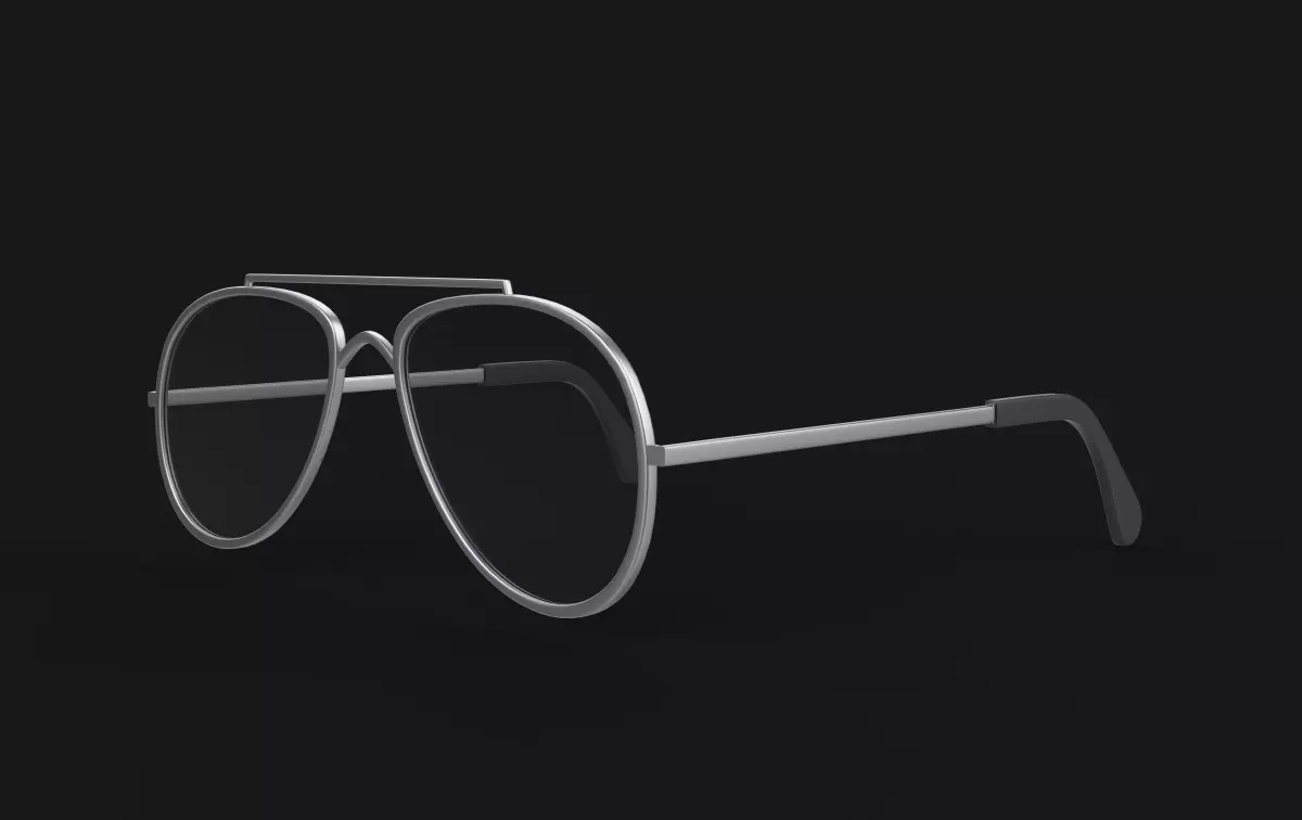 Aviator Sunglasses 3D model