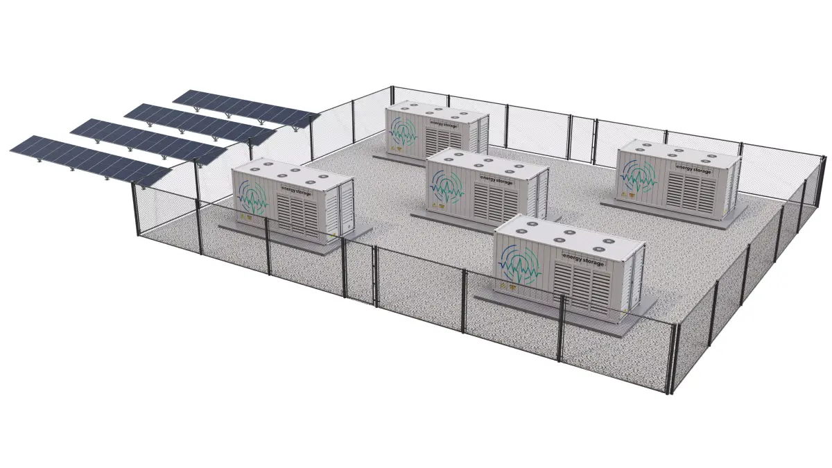 Battery Storage Power Station 3D model