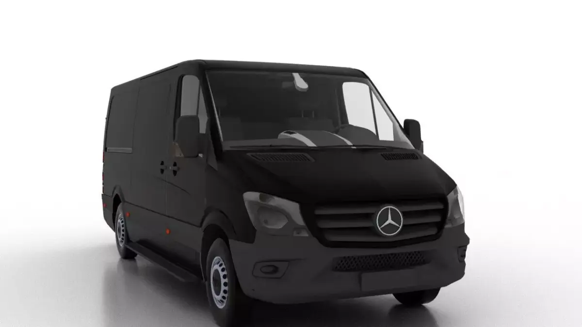 Mercedes Benz Sprinter L2H1 2015 Cargo EU 3D model