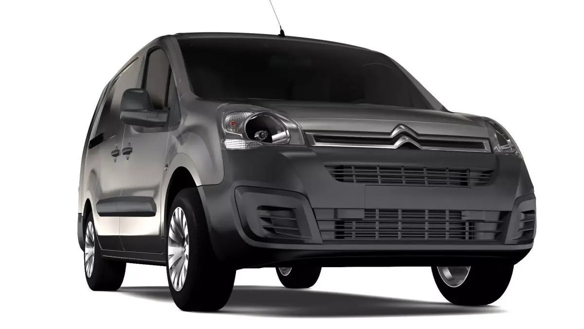 Citroen Berlingo Van L2 Full Electric 2017 3D model