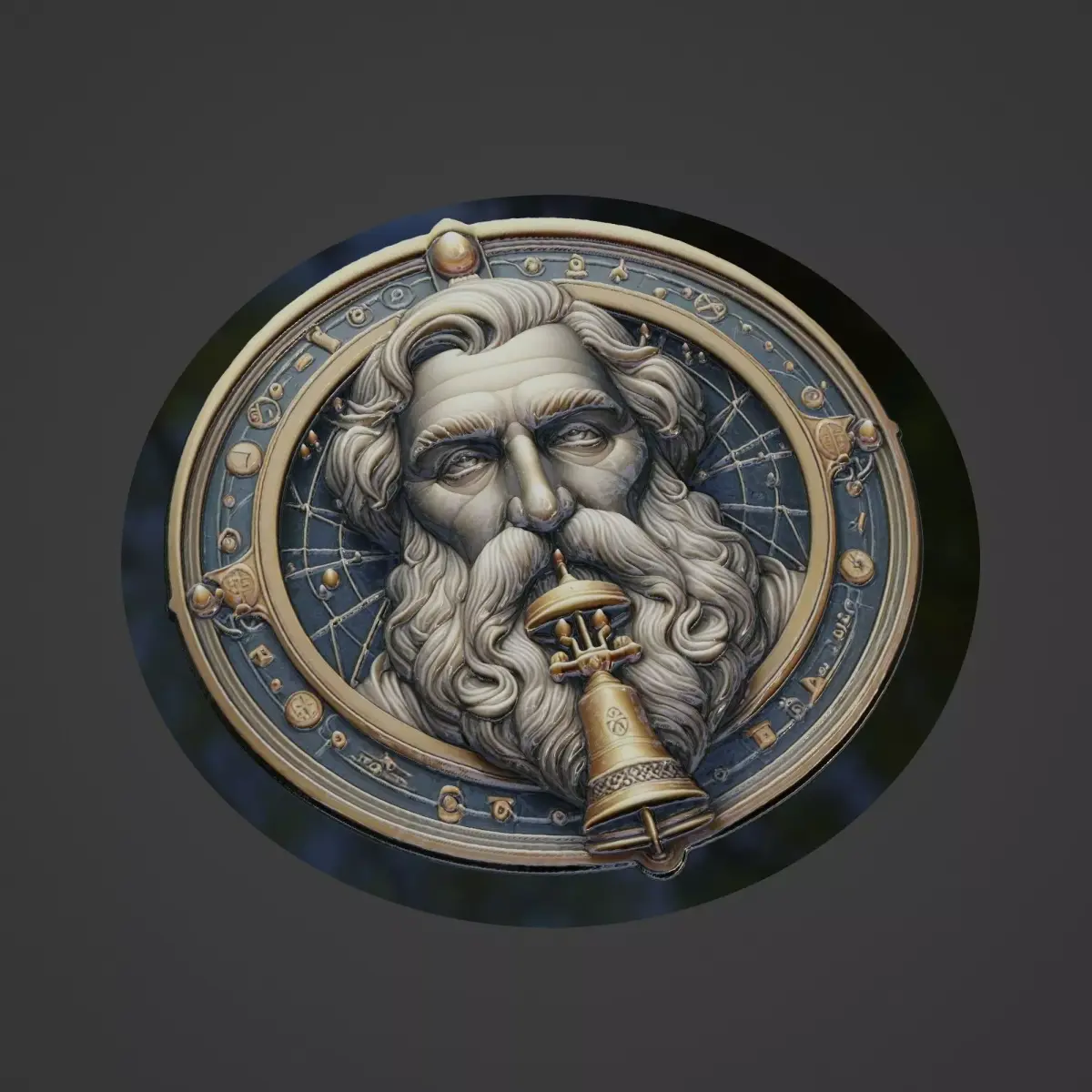 Pisagor Medallion 3D print model purchase