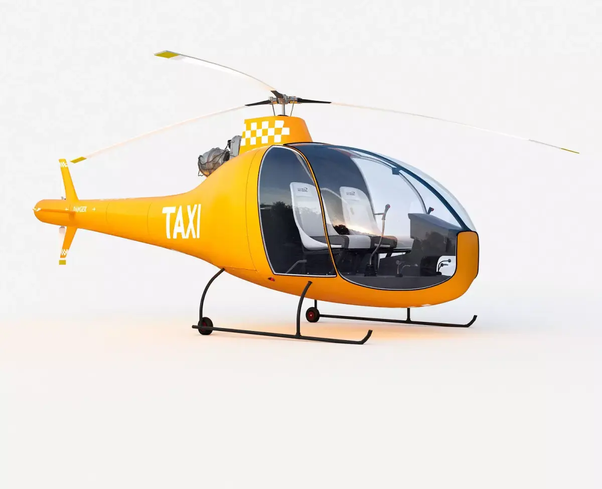 HAD1-T Helineo Taxi 3D model