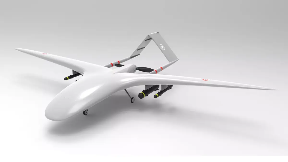 Military UAV Drone 3D model