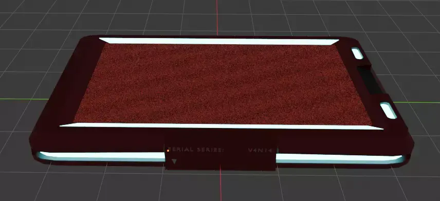 DataDrive Futuristic 3D model
