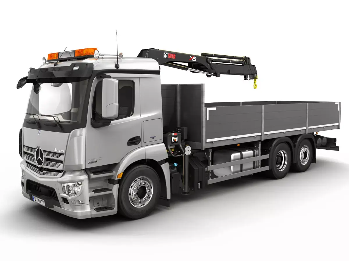 Mercedes Antos Crane 3D model