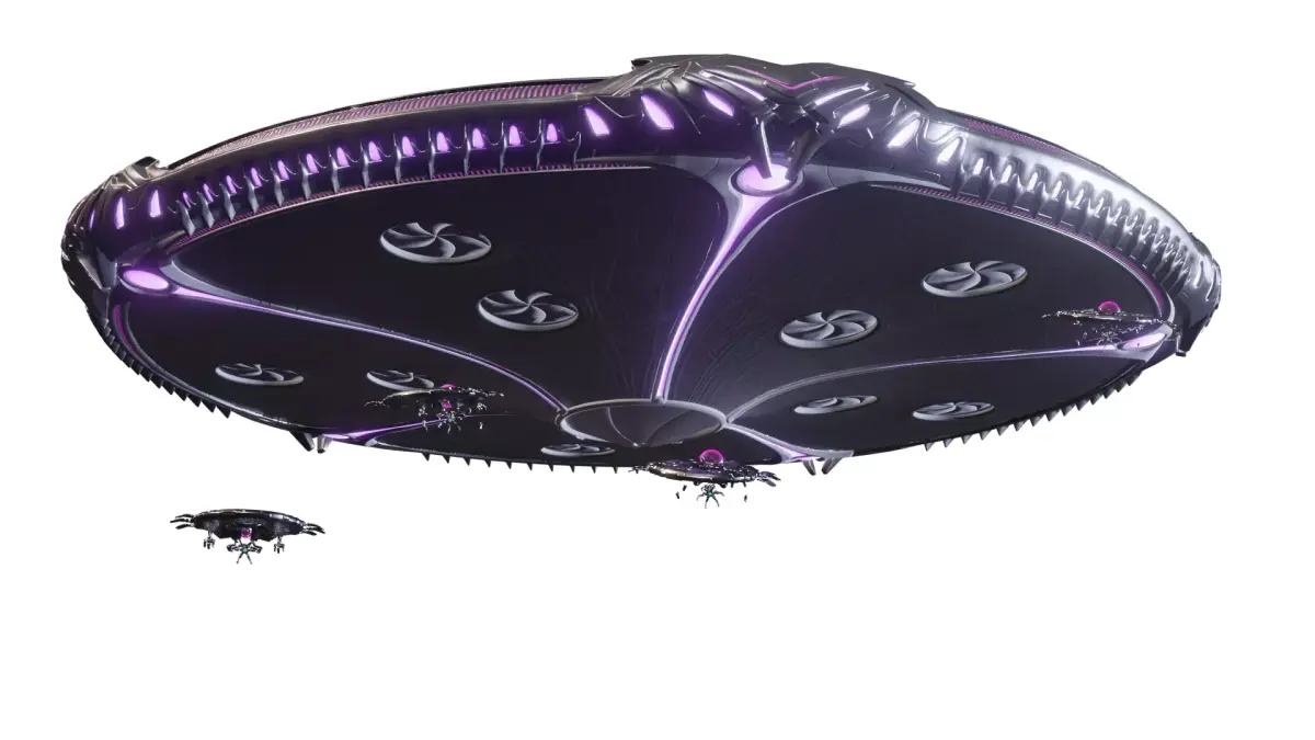 alien ships Free 3D model