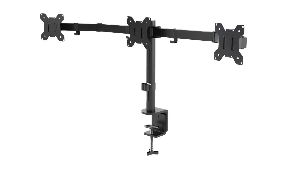 Triple Monitor Arm 3D model