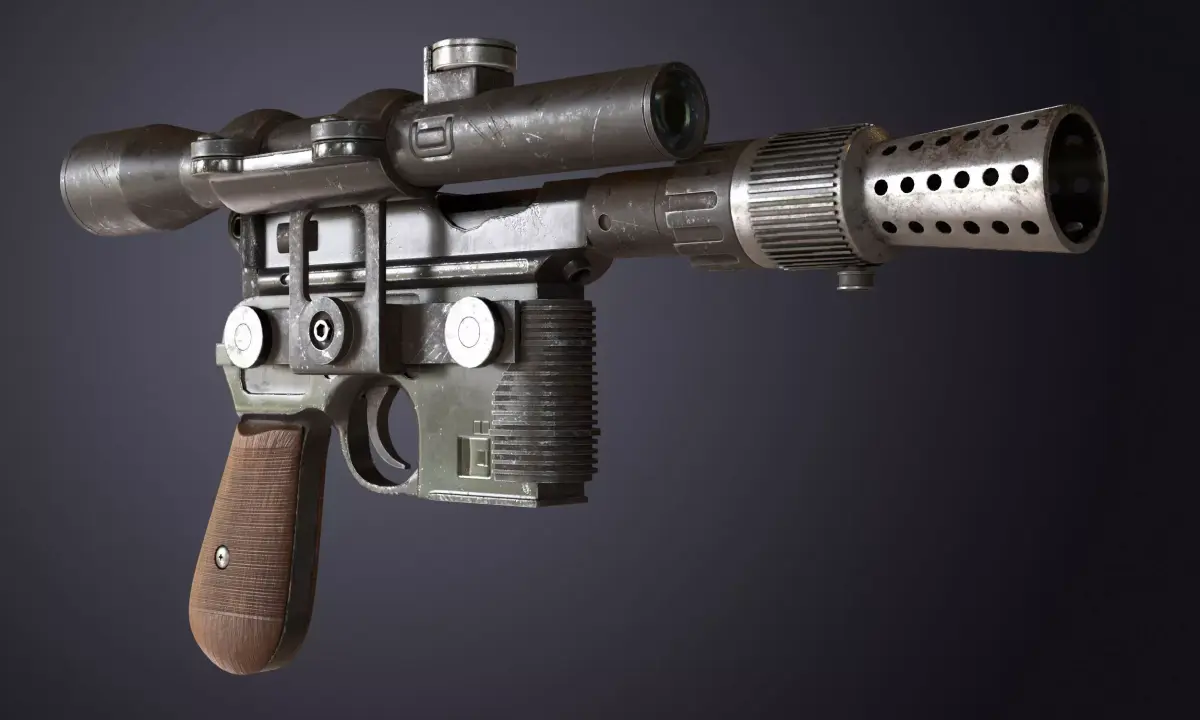 DL-44 Blaster 3D model