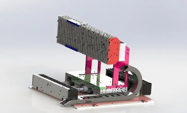 One axis manipulator 3D model