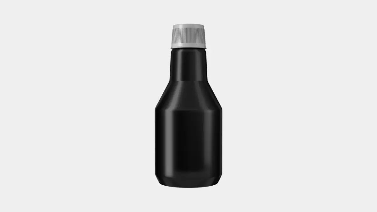 Product Mockup Bottle Oil 60ML 3D model