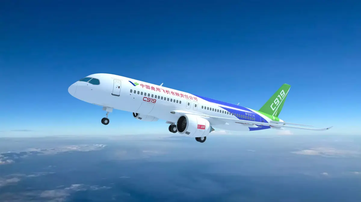 COMAC C919 3D model