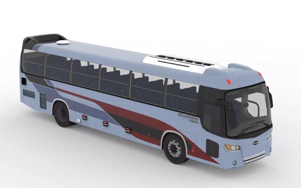 Kia Granbird Silkroad 2011  3D model