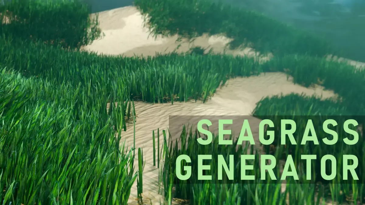 Seagrass Generator Free 3D model