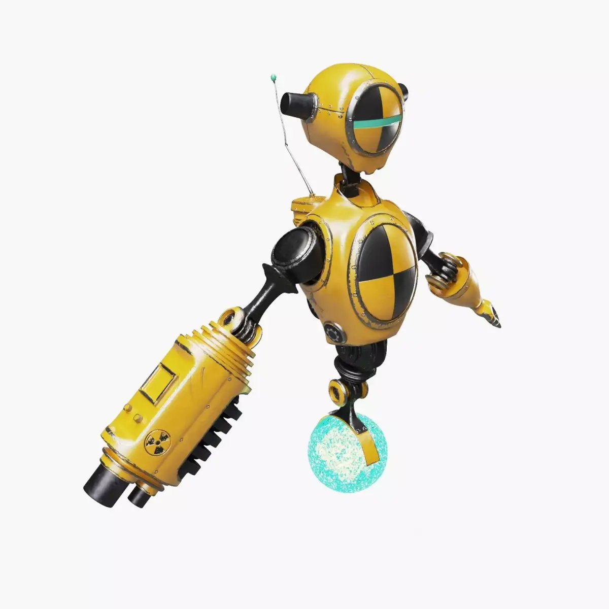 Robot Test Dummy 3D model
