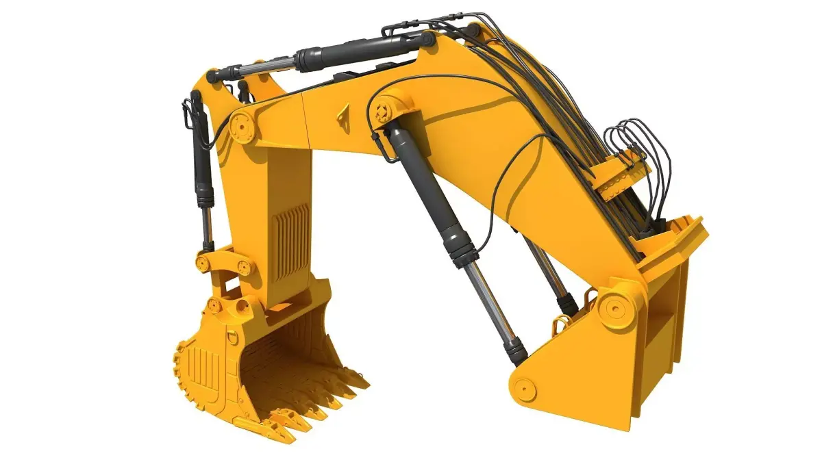 Excavator Bucket Backhoe 3D model