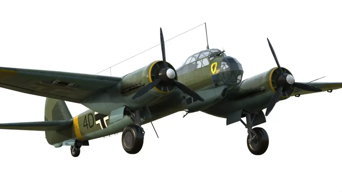 Junkers Ju 88 bomber 3D model