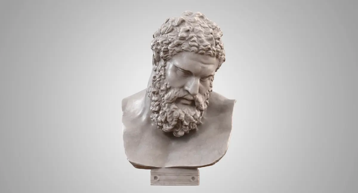 Hercules Farnese Bust 3D model