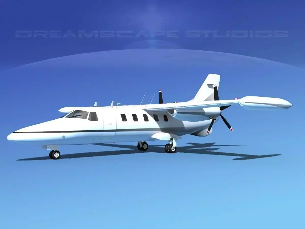 Dreamscape AF-44 Star Executive V08 3D model