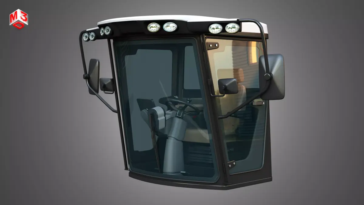 AGRIO Sprayer Dino3 2024 Cabin 3D model