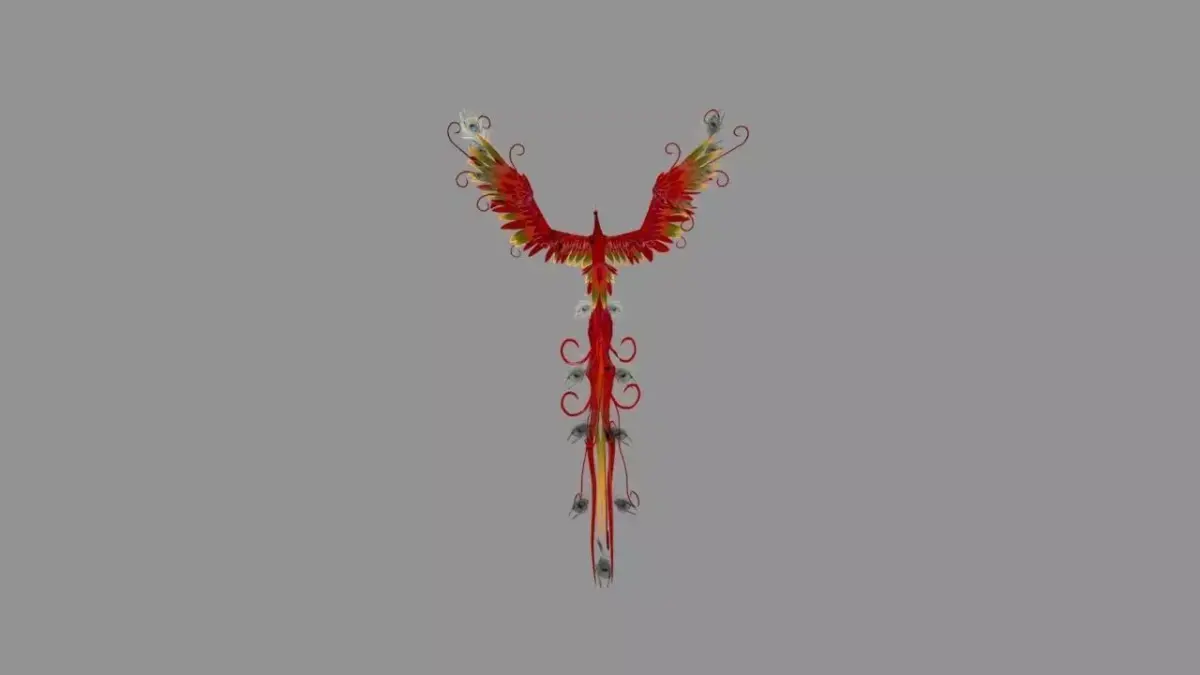 Phoenix  - anka kusu 3D model