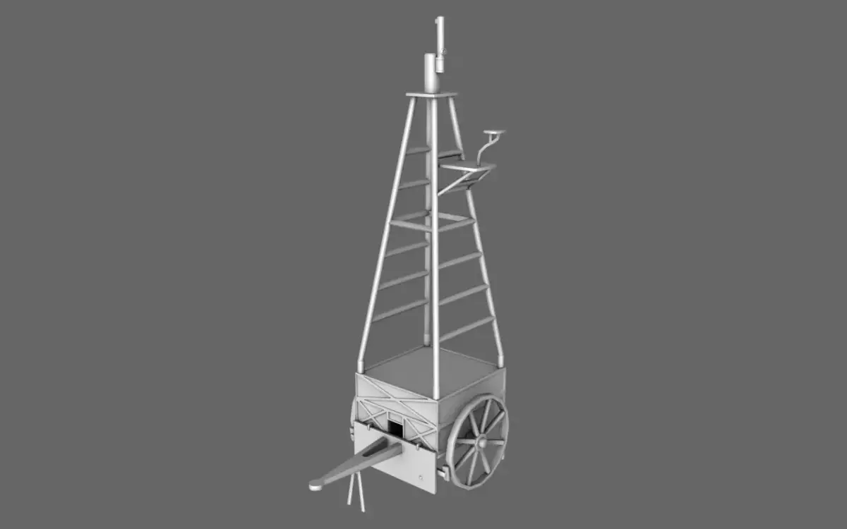 Observation Vehicle Free 3D model
