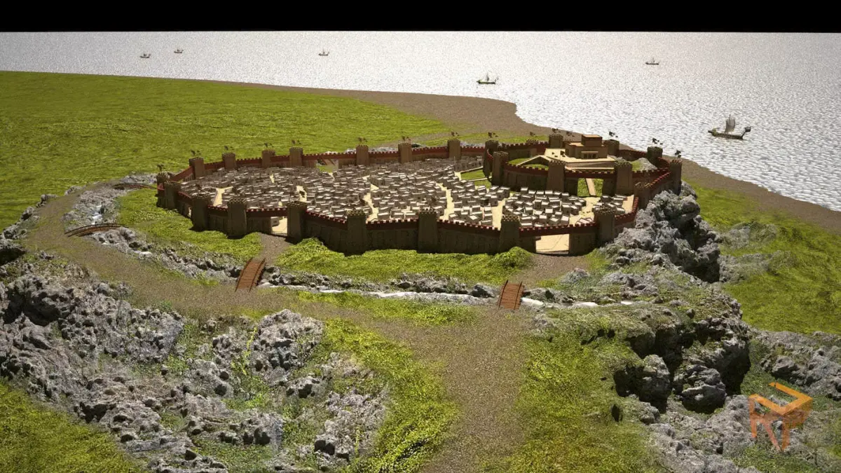 Troy Castle 3D model