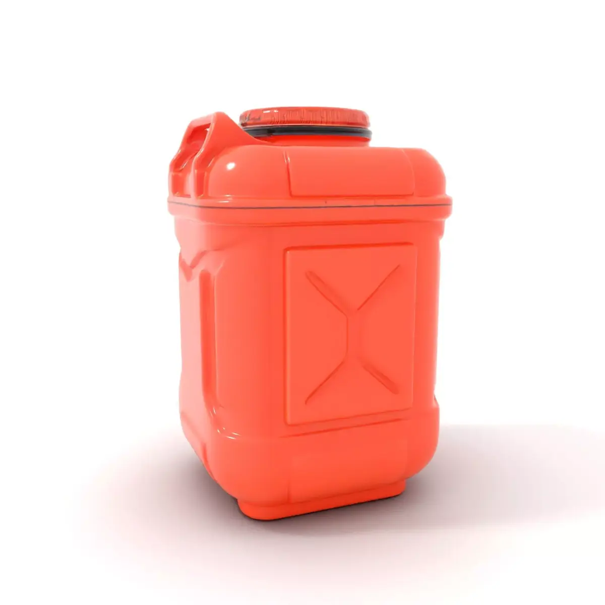 Coral Fuel Canister model pack Low-poly 3D model