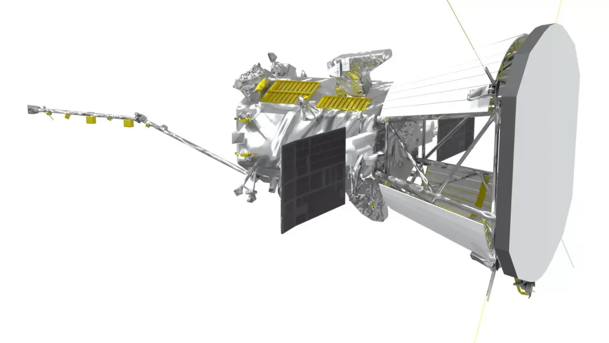 Parker-Solar-Probe spacecraft Low-poly 3D model