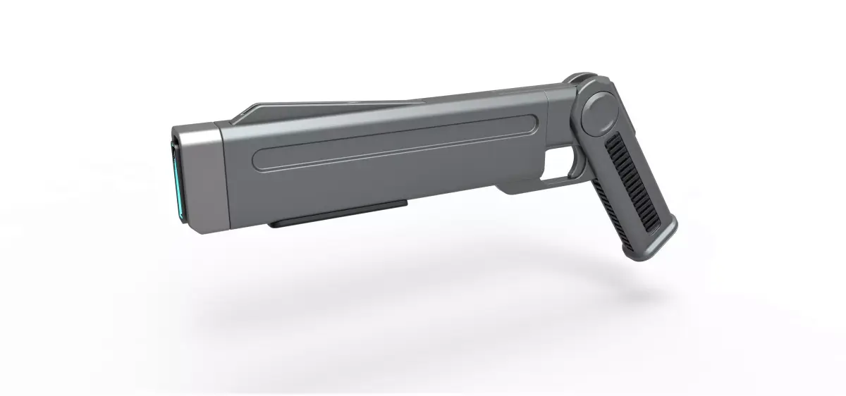 Stun gun from Star Trek Discovery TV series 3D model