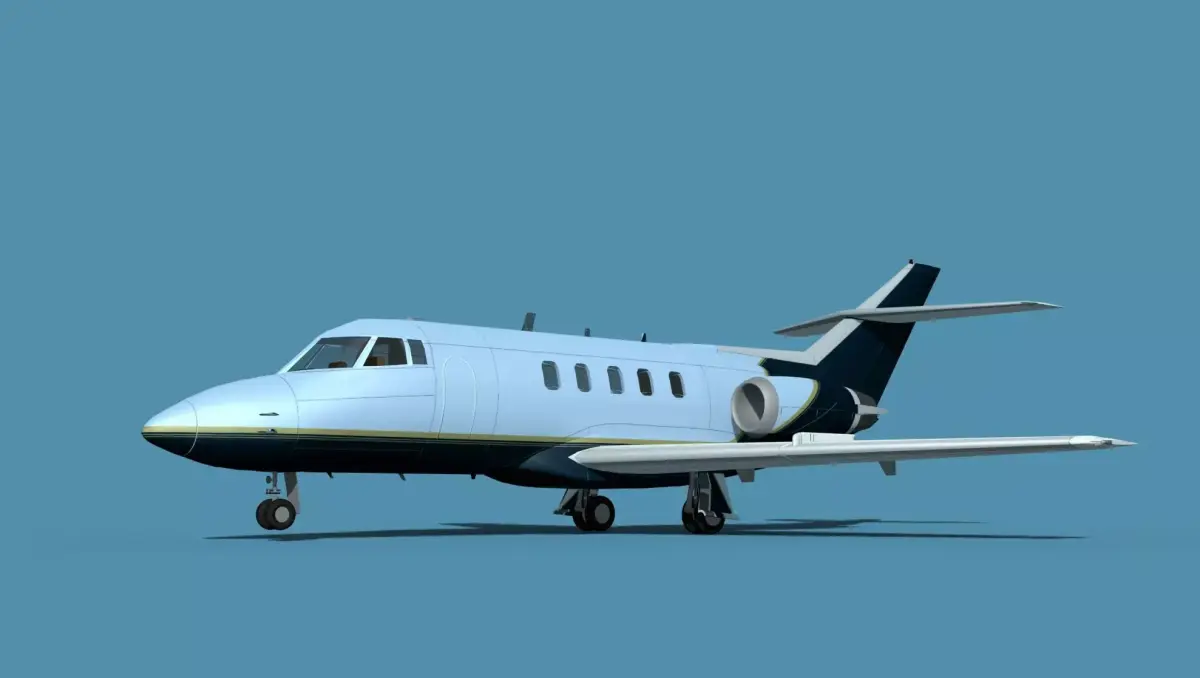 British Aerospace 125 Dominie V12 3D model