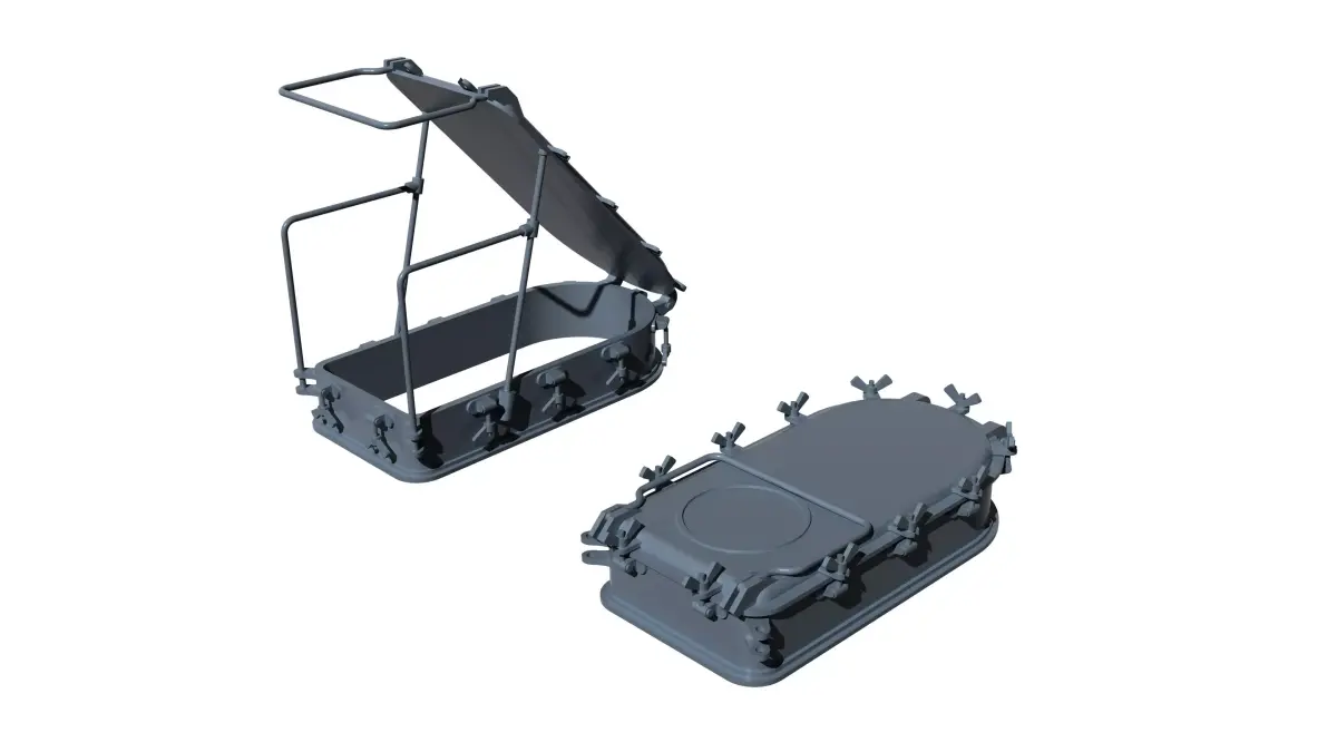 deck hatch 3D print model