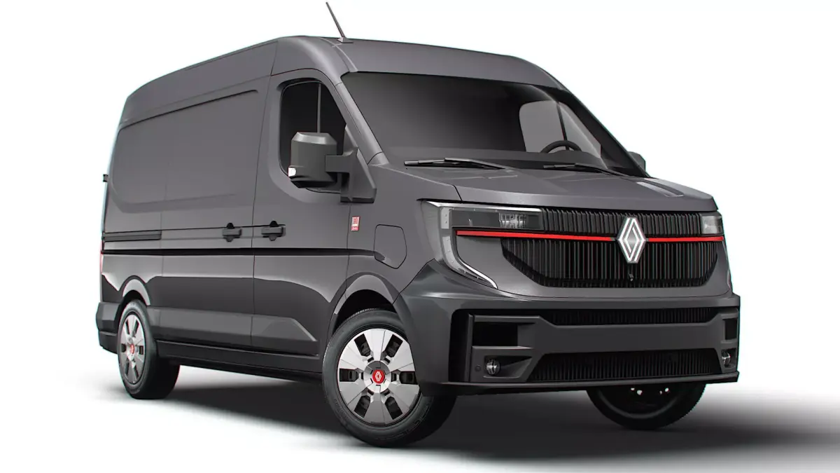 Renault Master L2H2 Van E-TECH Red Edition 2024 3D model