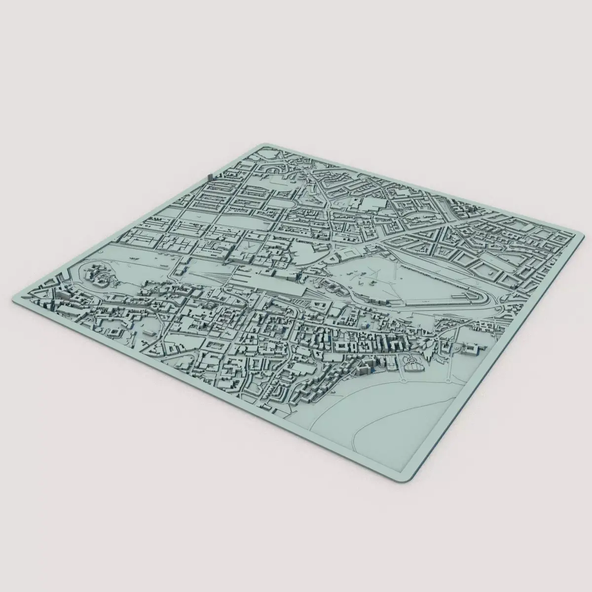 Edinburgh Scotland United Kingdom 3D print model