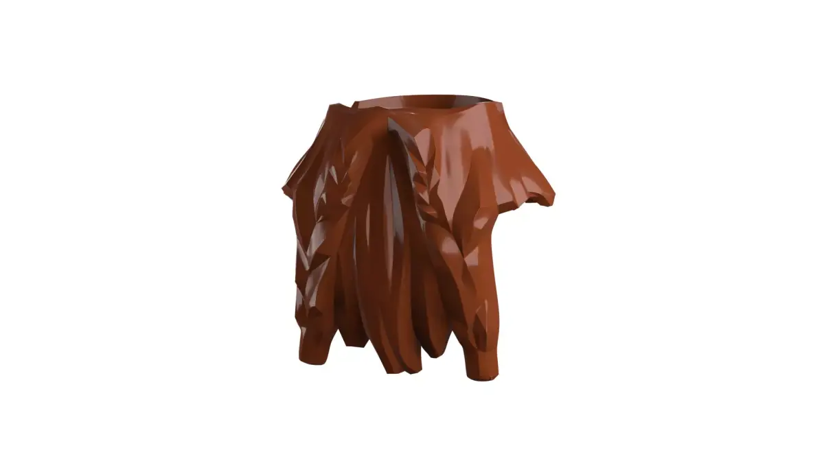 Custom3Dprint Minifigure Accessory - Minifigure Beard S1 - 04 3D print model
