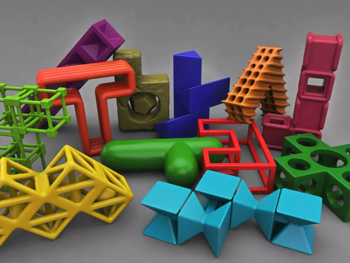 Pentomino mind bending game 3D print model
