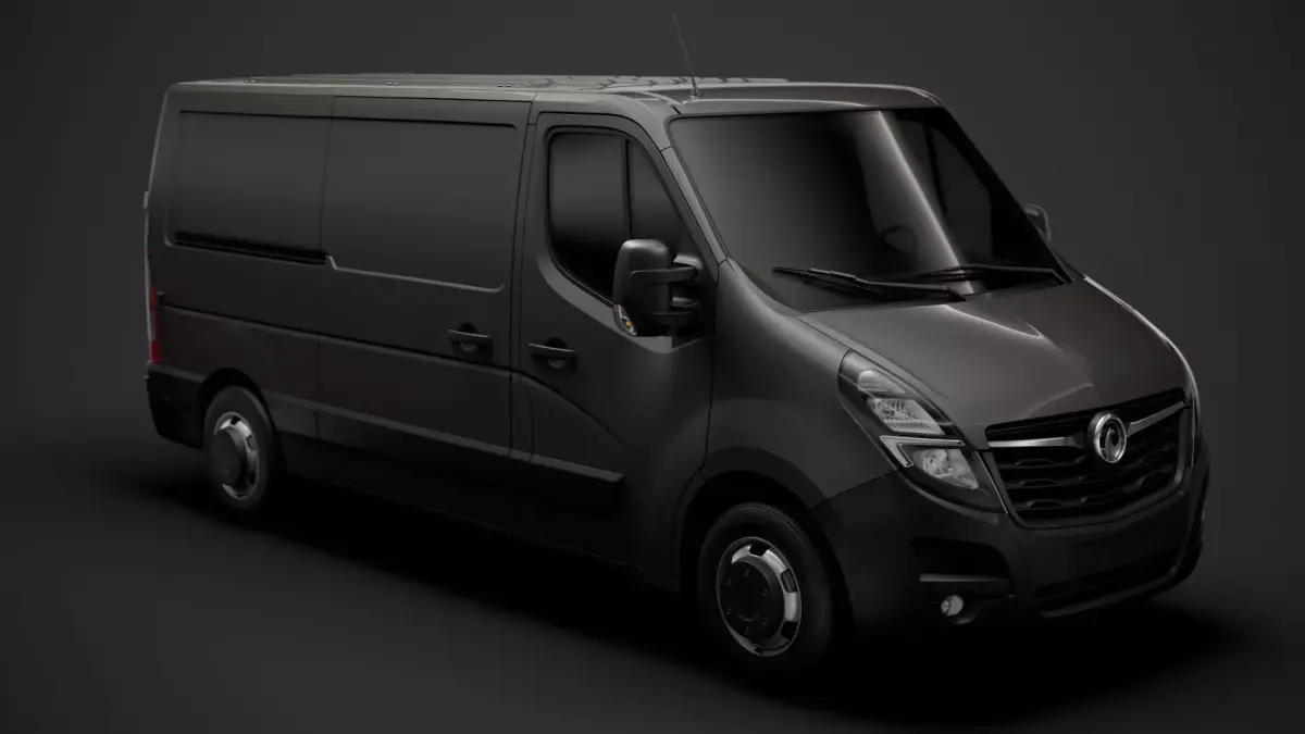 Vauxhall Movano L2H1 Van 2020 3D model