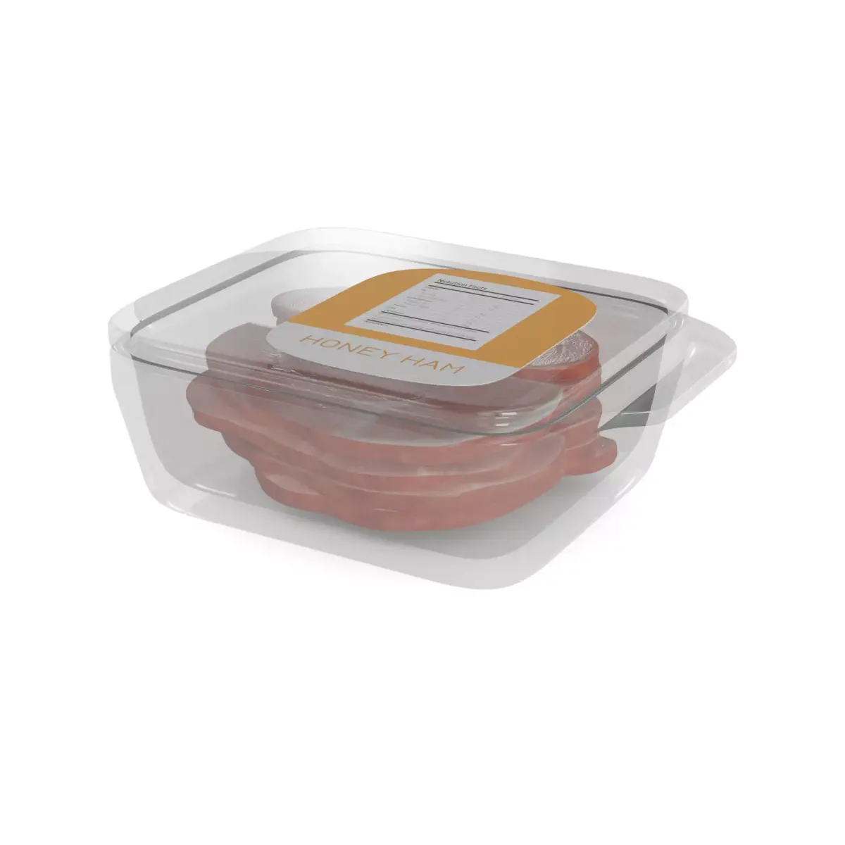 Dried meats Honey Glazed Ham 3D model